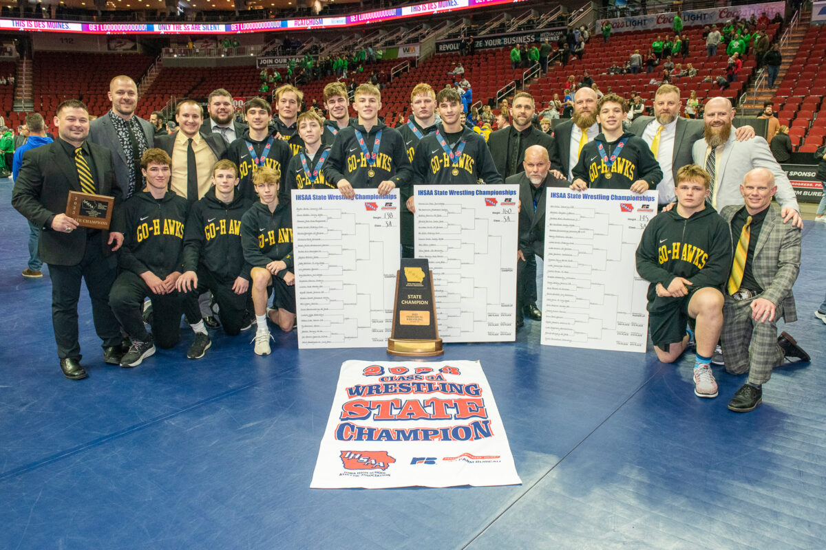 Wrestling Team Group 16x20